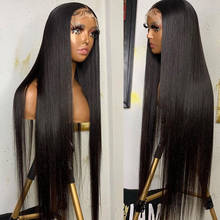 Straight Human Hair Wigs  Glueless wig 13x4 Lace Front Wigs Brazilian Remy  Hair Wigs 4x4 Lace Closure Wigs For Black  Women 2024 - buy cheap