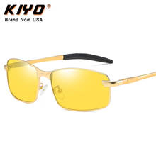 KIYO Brand 2020 New Men Square Photochromic Polarized Sunglasses Aluminum and Magnesium Classic Sun Glasses UV400 Driving 3043A 2024 - buy cheap