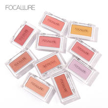 Focallure blusher para maquiagem facial, pó prensado, base contorno, maquiagem natural, profissional, blusher de rosto 2024 - compre barato