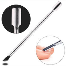 Cuticle Pusher Nail Art Stainless Steel Spoon Remover Dead Skin Pusher Manicure pedicure Nail Art Tools 2024 - buy cheap
