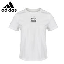 Nova chegada original adidas w ce + tee1 camisetas femininas camisa de manga curta esportiva 2024 - compre barato