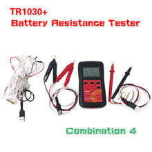 Atualizar yr1030 teste de resistência interna da bateria de lítio tr1030 elétrica diy 18650 botão de níquel hidreto bateria seca tester c4 2024 - compre barato