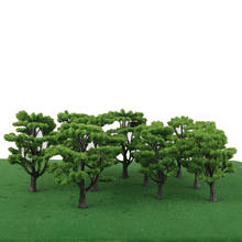 10x Trees Model Train War Game Diorama Garden Scenery Layout HO OO N Sclae 2024 - buy cheap