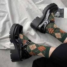 Harajuku jk Uniform Lolita Shoes Woman Platform Mary Janes shoes Women's Cosplay High Heels Ladies Pumps Female Woman Chunky 2024 - buy cheap