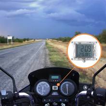Relógio universal luminoso à prova d'água para motos, relógio para motocicletas elétricas com temperatura para yamaha honda 2024 - compre barato