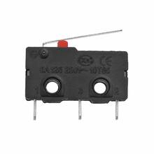 Interruptor de límite de 3Pin N/O N/C 5A 250V CA KW11-3Z, microinterruptor para impresora 3D, pieza de rodillo, palanca Endstop de alta calidad 2024 - compra barato