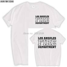 Nova camiseta masculina lafd los los, departamento de incêndio, pesquisa e resgate, filme san android 2024 - compre barato