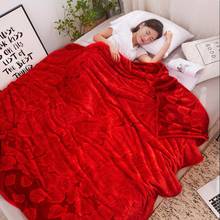 Soft Warm Coral Fleece Blanket Autumn And Winter Leaves Bedspread Sofa Fabric Bedding Large Size Light Flannel Blanket F0241 2024 - buy cheap