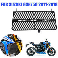 Motorcycle Radiator Guard Grille Grill Oil Cooler Cover Protector For SUZUKI GSR750 GSR 750 2011 - 2018 Stainless Steel Black 2024 - buy cheap