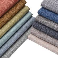 Width 148cm Old Coarse Linen Cloth Cotton fiber Diy sofa upholstery fabric Diy Tablecloth By the yard 2024 - buy cheap