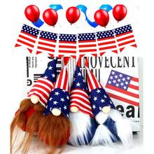 4 Pcs Veterans Day American Gnome President Election Decoration Couple Patriotic Tomte 4th Of July Elf Scandinavian Ornaments 2024 - buy cheap