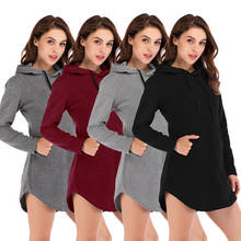 2021 inverno feminino hoodie roupas de manga longa casual solto hoodies para pulôver feminino plus size 2xl para roupas femininas 2024 - compre barato