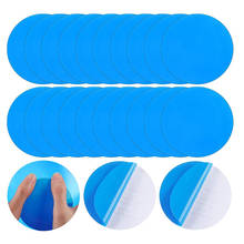 PVC Repair Patch Self Adhesive Round Square Vinyl Pool Liner Patch Vinyl Rubber Boat Repair Inflatable Boat Practical Stickers 2024 - buy cheap