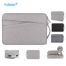 Yubeter bolsa para laptop macbook, bolsa para computador masculina e feminina 13.3/14.1 2024 - compre barato