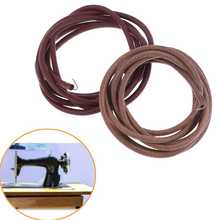 72" 183cm Leather Belt Treadle Parts With Hook For Singer Sewing Machine 3/16" 5mm Household Home Sewing Machines Accessory 2024 - buy cheap