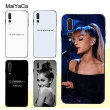 Чехол MaiYaCa Ariana Grande pop singer для Huawei P30 Pro P40 P10 P20 Lite Mate 20 30 10 Lite P Smart 2019 Z 2024 - купить недорого