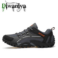 Diwaniya Мужская Уличная Водонепроницаемая походная обувь для прогулок, бега, треккинга, альпинизма, спортивная обувь для мужчин, профессиональная походная обувь 2024 - купить недорого