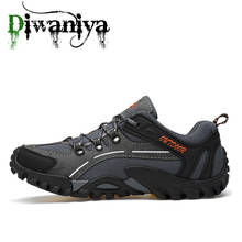 Diwaniya Men's Outdoor Waterproof Hiking Shoes Walking Jogging Trekking Climbing Sport Shoes For Men Professional Hiking Shoes 2024 - buy cheap