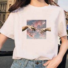 Summer Michelangelo T-shirts Women T Shirts Harajuku Funny Print Tshirt Men Hip Hop Streetwear Tee Shirt Homme Tops Ropa Mujer 2024 - купить недорого