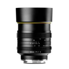 Kamlan-lente de gran apertura para NEX FX Micro4/3 M4/3 EOSM, 50mm, F1.1 II, APS-C, cámara sin espejo 2024 - compra barato