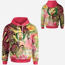 NewFashion Island Country Flag Pohnpei Polynesian Culture Retro Tattoo Tracksuit Men/Women Pullover Harajuku 3DPrint Hoodies A24 2024 - buy cheap