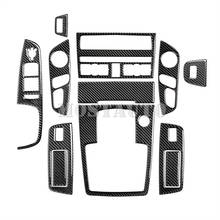 Accesorios interiores de fibra de carbono para Audi Q7, Kit completo de cubierta embellecedora, 12 unidades, 2008-2015 2024 - compra barato