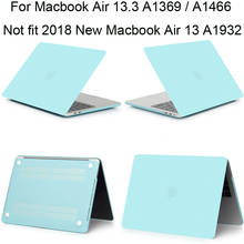 Funda mate para Macbook Air 13 2017, protector de versión antigua, 13,3 pulgadas, A1466, A1369 2024 - compra barato