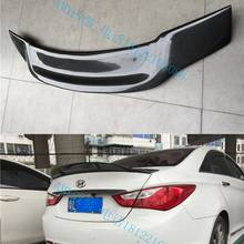 Suitable for Hyundai Sonata Spoiler Carbon Fiber Material Car Rear Wing Spoiler Now R Style Spoiler 2011-2013 2024 - buy cheap