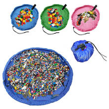 New design Multifunctional baby toy fast storage bag play mat outdoor children's waterproof toy mat beam storage bag beach mat 2024 - buy cheap