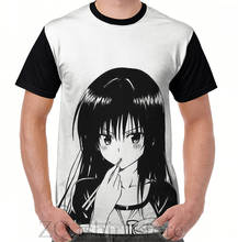 To Love Ru - Yui Kotegawa Graphic T-Shirt men tops tee women t shirt men funny print O-neck Short Sleeve tshirts 2024 - buy cheap