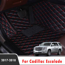 Car Floor Mats For Cadillac Escalade 2018 2017 Waterproof Leather Carpets Custom Styling Foot Pad Car Accessories Decoration Rug 2024 - buy cheap