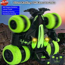 Stunt Tumbling Off-Road Remote Control Car RC 2.4G High Speed 360 Degrees Standing Upside Down Horizontal Driving Children's Toy 2024 - buy cheap