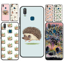 Cute Hedgehog Case For Vivo V17 Neo V20 SE Y1S Y12 Y17 Y30 Y50 Y70 S1 Y91C Y20 S Y11 2019 Back Cover 2024 - buy cheap