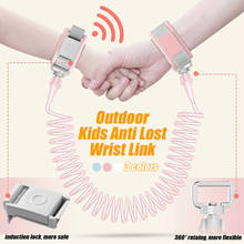 Child Kid Induction lock Anti-lost Safety Leash Wrist Link Harness Strap Reins Traction Rope Anti Lost Device 2024 - buy cheap