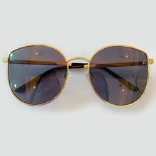 Cat Eye Brand Sunglasses Women New Fashion Metal Frame Mirror Sun Glasses for Women Oculos Feminino 2024 - buy cheap