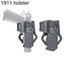 Pistolera táctica 1911 para colt 1911, con linterna o láser, funda móvil para Airsoft, accesorios de caza 2024 - compra barato