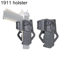 Tático 1911 coleiras de pistola para colt 1911 com lanterna ou laser montado airsoft móvel arma coldre caça acessórios 2024 - compre barato