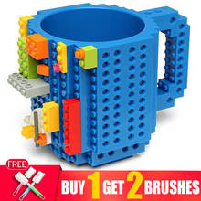 My 360ml LEGO Compatible Coffee Mug Creative Cups Drinkware Birthday Assembled Build-On Brick Christmas Cute Milk Under Cup Mugs 2024 - buy cheap