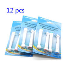 12 PCS Replacement For Electric Toothbrush Heads Power Tip Soft Bristle 17-A 2024 - buy cheap