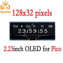 Raspberry Pi Pico 2.23inch OLED Display Module 2.23 inch Screen 128×32 SPI better than LCD 2024 - buy cheap