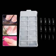 120Pcs Quick Building Mold Nail Tips Extension Form with Line for Acrylic UV Gel 2024 - buy cheap