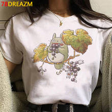 Totoro Studio Ghibli summer top top tees women print japanese white t shirt top tees t shirt tumblr 2024 - buy cheap