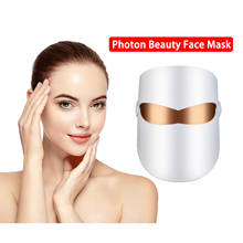 Светодиодный маска для красоты, омоложения кожи, светодиодный маска для лица Belleza, фотонная терапия для лица против морщин, акне, инструмент для подтягивания кожи 2024 - купить недорого