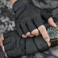 SWAT Fingerless Gloves Army Light Gloves Men US Military Soldier Combat Tactical Gloves Anti-Skid Breathable Fight Shoot Gloves 2024 - buy cheap