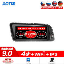 Reproductor Multimedia de DVD para coche, Radio CON NAVEGADOR GPS, Android 9,0, DSP, 4 + 64GB, para Audi Q5 2008-2017 CIC para Audi A5/A4/S4/RS4(B8) 2024 - compra barato