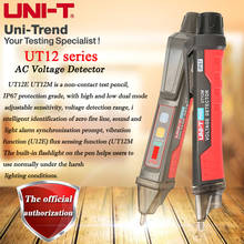 UNI-T UT12E/UT12M/UT12D non-contact AC Voltage Detector; high and low dual mode adjustable sensitive smart test pencil 24V-1000V 2024 - buy cheap