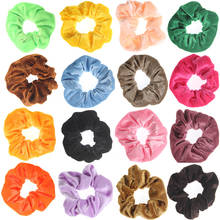 Velvet Scrunchie Hairband for Women Girls Elastic Hair Rubber Bands Hair Accessories Headband Gum Hair Tie Rope Ponytail Holder 2024 - buy cheap