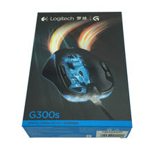 Logitech-ratón Gaming G300s con cable, Mouse para juegos con 2500DPI, 9 botones programables recargables, para Windows 7/8/10, ordenador portátil y PC G300S 2024 - compra barato