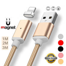 Ugi-cabo magnético carregador usb, para iphone 12 11 pro max x xs max xr 8 7 6 s se 2020, acessórios de celular 2024 - compre barato