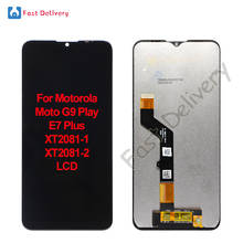 For Motorola Moto E7 Plus XT2081-1 XT2081-2 LCD For Motorola Moto G9 Play lcd Display Touch Screen Digitizer Assembly 100%Tested 2024 - buy cheap